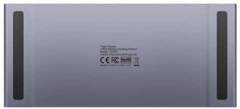 Unitek Potrójna stacja dokująca USB4 40Gb/s,zasilacz 120W UNITEK