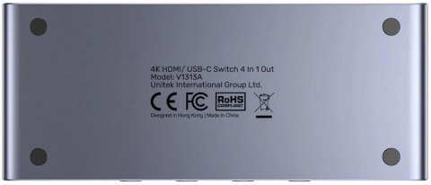 Unitek Przełącznik 4K HDMI/USB-C 4 out i 1 in UNITEK