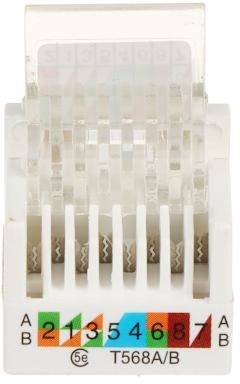 ZŁĄCZE KEYSTONE FX-RJ45-52 DELTA