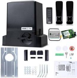 Zestaw Delta 3 SMART GSM - FAAC 741 (Wi-Fi+LTE+BLE) do 900kg bram przesuwnych FAAC