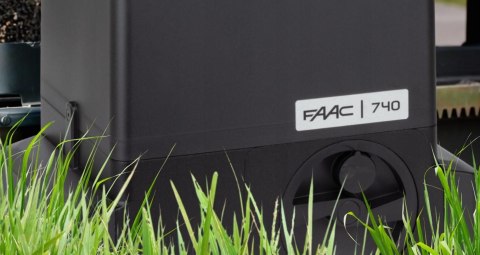 Zestaw Delta 3 SMART GSM - FAAC 741 (Wi-Fi+LTE+BLE) do 900kg bram przesuwnych FAAC