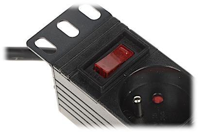 Listwa zasilająca 4 gniazda PD-4/R10 DELTA