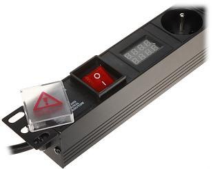 Listwa zasilająca 6 gniazd PD-6/R-VA DELTA