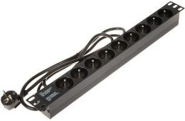 Listwa zasilająca 9 gniazd PD-9/R DELTA