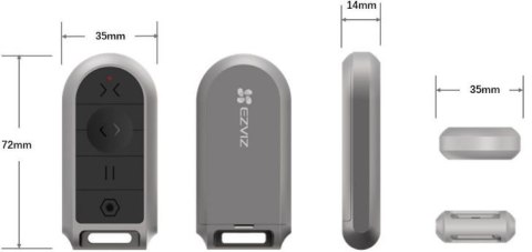 Pilot zdalnego sterowania do napędów bram EZVIZ HGT2-R100-S EZVIZ
