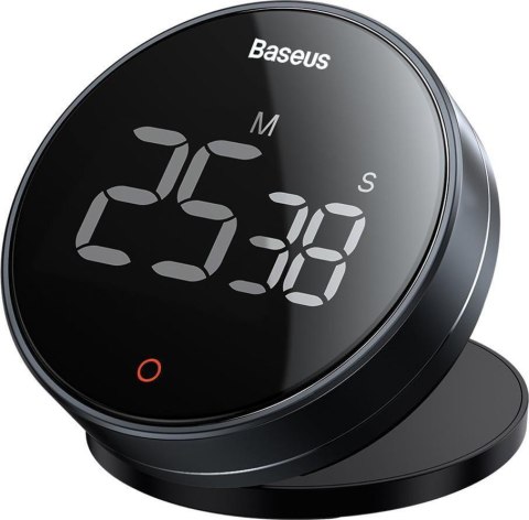 Baseus Heyo Pro obrotowy minutnik czasomierz elektroniczny timer szary BASEUS