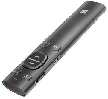 Bezprzewodowy prezenter ze wskaźnikiem laserowym Natec Warbler 2 szary NATEC