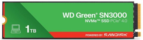 Dysk SSD WD GREEN SN3000 1TB WDS100T4G0E PCIe M2 WESTERN DIGITAL