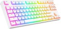Klawiatura przewodowa Rampage TKL GHOST biały INNY