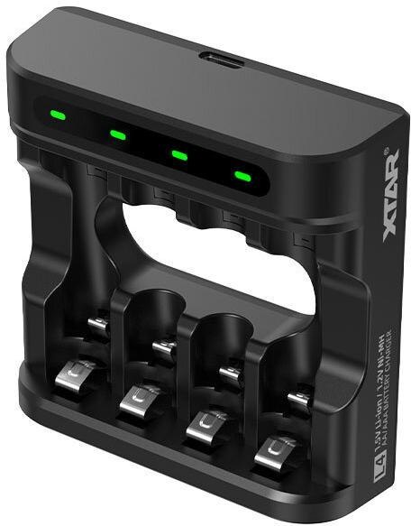 Ładowarka do akumulatorów R03 / AAA oraz R6 / AA Li-ion 1,5V / NiMH Xtar L4 XTAR