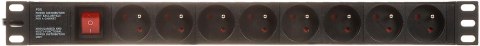 Listwa zasilająca 8 gniazd PD-8/R-IEC DELTA