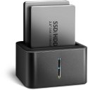 Stacja dokująca MINI AXAGON ADSA-D25 USB 3.2 Gen 1 - 2x SATA 6G 2.5" SSD/HDD CLONE AXAGON
