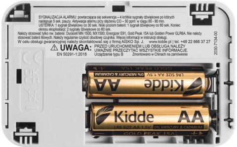 Czujnik czadu KIDDE 2030-DCR KIDDE