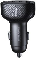 Ładowarka samochodowa Joyroom JR-CCD04 30W 4A 2x USB-C 1x USB-A PD QC 3.0 JOYROOM