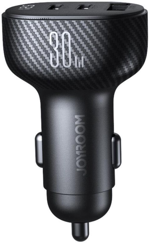 Ładowarka samochodowa Joyroom JR-CCD04 30W 4A 2x USB-C 1x USB-A PD QC 3.0 JOYROOM