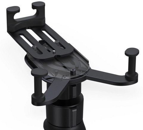 UCHWYT SAMOCHODOWY ŁADOWARKA INDUKCYJNA Baseus SUWX030001 Qi 15W NA KRATKĘ CZARNY BASEUS