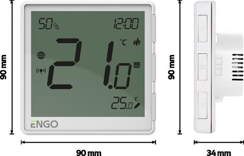 ENGO Controls EONE-230W - Internetowy regulator temp, ENGO CONTROLS