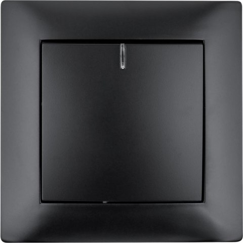 Łącznik pojedynczy z podświetleniem VCX WESA LC 03C Czarny VCX