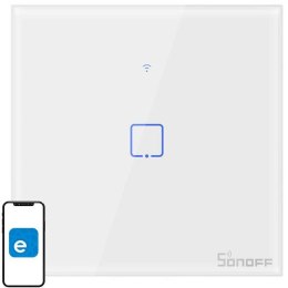 SONOFF dotykowy przełącznik 1-kanałowy WiFi + RF 433 EU T1 TX SONOFF