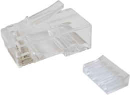 WTYK SIECIOWY KONEKTOR SOLARIX RJ45 CAT.6 UTP KRJ45/6SLD 100szt SOLARIX