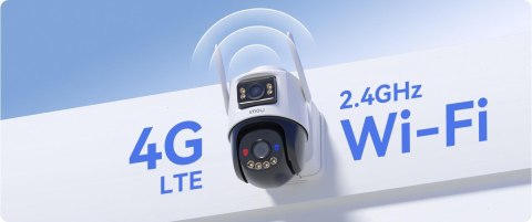 Kamera IP Imou AOV Dual 10MP (5MP+5MP) z panelem solarnym 2.4GHz WiFi+4G IMOU