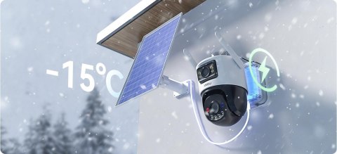 Kamera IP Imou AOV Dual 10MP (5MP+5MP) z panelem solarnym 2.4GHz WiFi+4G IMOU