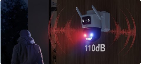 Kamera IP Imou AOV Dual 10MP (5MP+5MP) z panelem solarnym 2.4GHz WiFi+4G IMOU