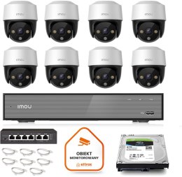 Zestaw monitoringu Imou 8x kamera Cruiser 4MP POE IMOU