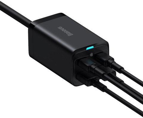 ŁADOWARKA SIECIOWA Baseus GaN 3 Pro Desktop Charger CCGP000101 100W 2x USB-A 2x USB-C PD 3.0 QC 4.0+ BASEUS
