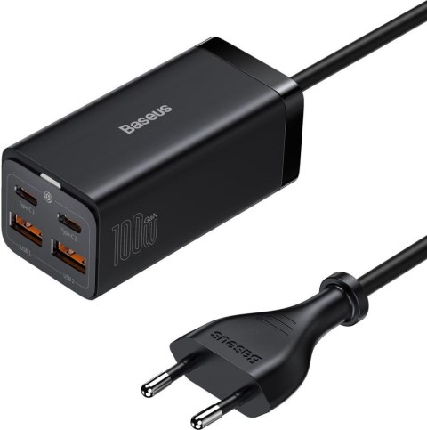 ŁADOWARKA SIECIOWA Baseus GaN 3 Pro Desktop Charger CCGP000101 100W 2x USB-A 2x USB-C PD 3.0 QC 4.0+ BASEUS