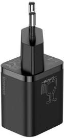 ŁADOWARKA SIECIOWA Baseus Super Si Quick Charger 1C TZCCSUP-L01 25W 1x USB-C PD 3.0 QC 3.0 + KABEL BASEUS