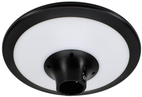 SOLARNA OPRAWA PARKOWA LED SOLUM 20W 2200LM 3000-4000K IP65 CZARNA BEMKO