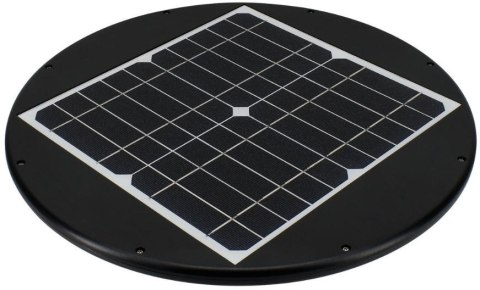 SOLARNA OPRAWA PARKOWA LED SOLUM 20W 2200LM 3000-4000K IP65 CZARNA BEMKO