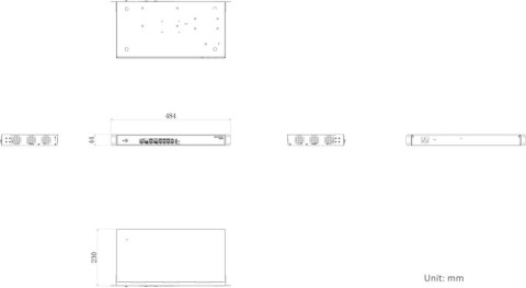 Switch router Hikvision DS-3WG507G-SI HIKVISION
