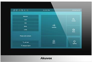 Zestaw wideodomofonowy 2Wire Akuvox (C313W-2/R20A-2) AKUVOX