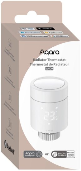 Aqara Radiator Thermostat W600 (Offline) Głowica termostatyczna, Zigbee, Thread, BT WT-A03D AQARA