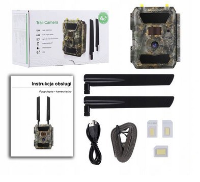 Fotopułapka - Kamera Leśna - Willfine 4.0CG 60° LUXURY-GOODS