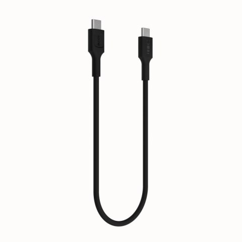 KABEL USB-C / USB-C Greencell PowerFlex 120cm PD 100W czarny silikonowy GREEN CELL