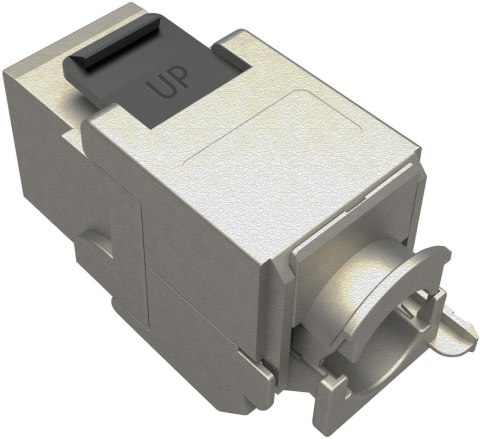 Moduł Keystone samozaciskowy Solarix Cat.6A STP RJ45 SXKJ-10G-STP-BK-SA SOLARIX