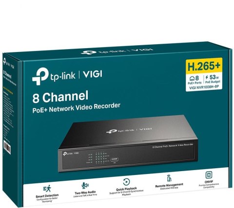 REJESTRATOR TP-LINK VIGI NVR1008H-8P TP-LINK