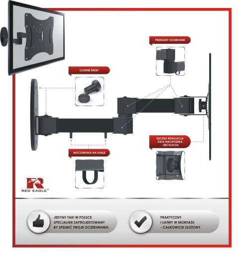 Uchwyt TV FLEXI TWIN 17-42 OPTICUM