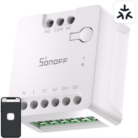 Przełącznik SONOFF MINI-D Matter Wi-Fi AC/DC 12-48V SONOFF