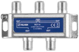Rozgałęźnik TELMOR RCT-4 Splitter 4x 1.2G TELMOR