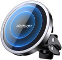 Uchwyt samochodowy magnetyczny ładowarka indukcyjna Joyroom JR-ZS240 Qi 15W MagSafe Apple Iphone JOYROOM