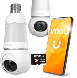 Kamera IP Imou kamera żarówka Bulb Cam 5MP IPC z kartą pamięci 64GB IMOU