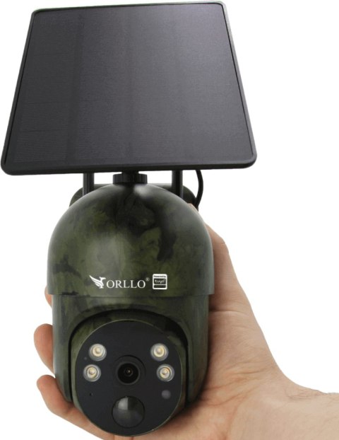Kamera IP Orllo Bezprzewodowa 4G LTE Obrotowa z Panelem Solarnym ORLLO TZ1 MORO ORLLO