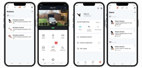 Kamera IP bezprzewodowa 4G LTE obrotowa z panelem solarnym Orllo TZ1 PRO ORLLO