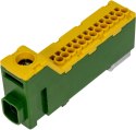 PAWBOL Listwa zaciskowa bezgwintowa LZB E.4136ŻZ żółto-zielona PAWBOL