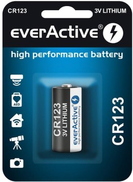Bateria CR123 CR123A everActive (blister 1 szt.) EVERACTIVE