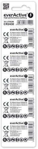 Bateria CR2430 everActive (blister 5 szt.) EVERACTIVE